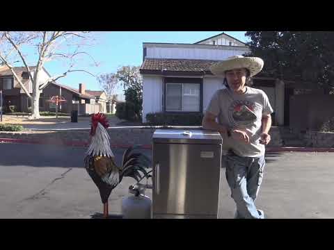 BEST SMOKER Grand Cafe CSM07ALP Propane Gas Smoker