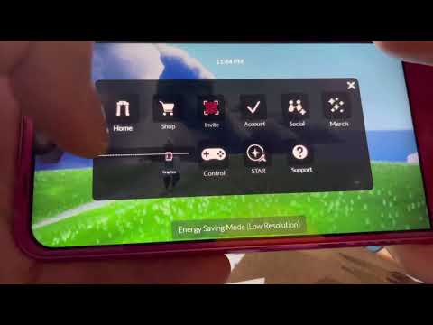 Running Sky:COTL on Sharp Aquos R Compact,A sub 45USD phone.