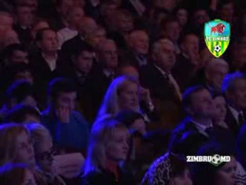 Calancea, Dedov, Burghiu, Ginsari, Zimbru, laureates of moldovan football (15.12.13) Gala FMF 2013