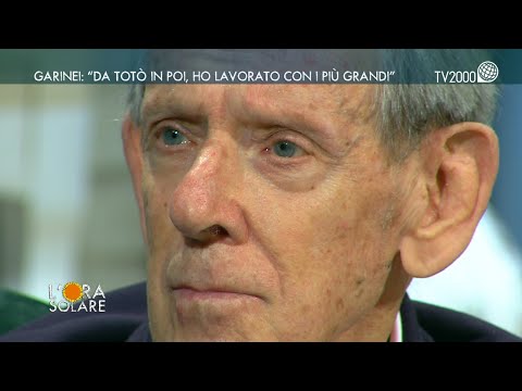Enzo Garinei festeggia i 96 anni a TV2000 raccontando la sua lunga carriera