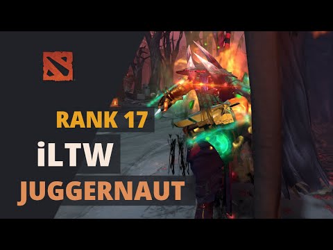 iLTW (Rank 17) plays Juggernaut Dota 2 Full Game