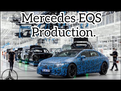 #production #mercedeseqs2022 Mercedes EQS Production Plant in Germany / EQS Interior and Exterior