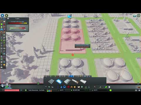 Cities Skylines - New Import Based Oil Industry - Table Mountain