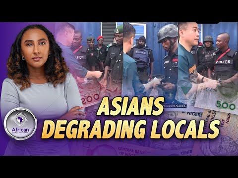 Asian Business Owners Caught On Camera Demeaning Nigerian Police