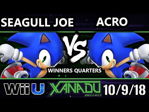 S@X 271 Smash 4 - Demise | Seagull Joe (Sonic) Vs. Acro (Sonic, Zelda) Wii U Winners Quarters