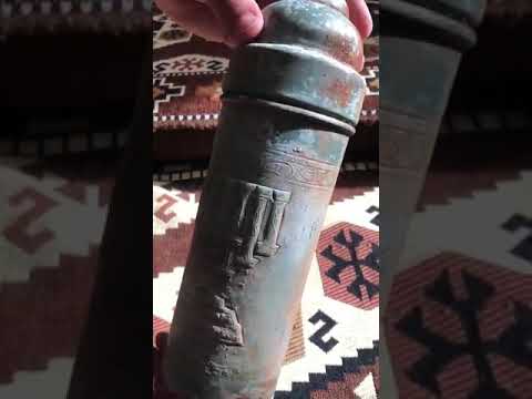 Jewish Torah Scroll found in the Talish Mountains northwestern of Iran.5000 years