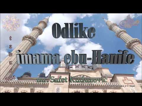 Odlike imama ebu-Hanife - mr. Safet Kuduzović