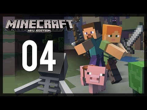 Minecraft WiiU Gameplay - Part 4 - Gear Hunting (Let's Play)