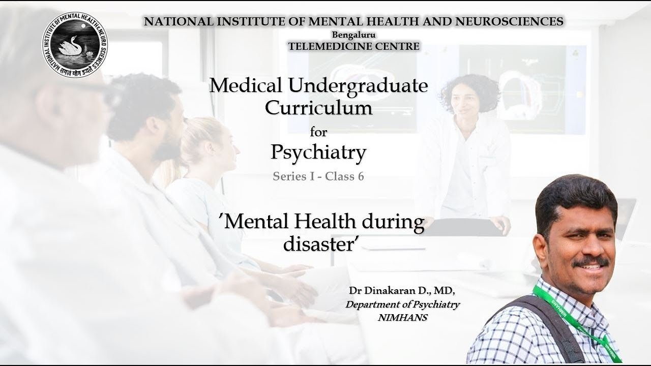 Mental Health during Disaster