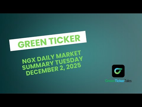 Greenticker NGX Daily Market Summary December 2, 2025