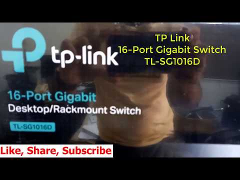 TL-SG1016D 16-Port Gigabit Desktop/Rackmount Switch