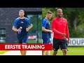 Zonnige eerste AZ-training | Mees de Wit & Pascal Jansen