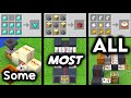 3 Easy Auto Crafters To Make EVERY Minecraft Item STILL WORKS TUTORIAL