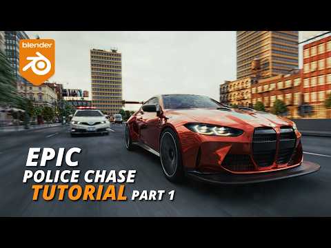 Create an EPIC Police Car Chase in Blender - Launch Control Rigging