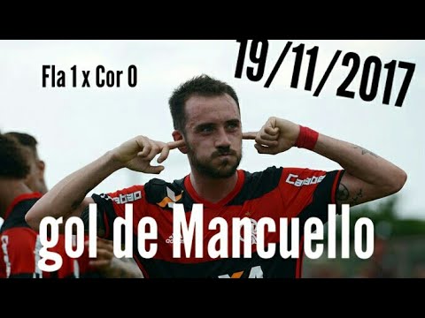 Gol de Mancuello, Flamengo 1 x Corinthians 0 (19/11/2017)