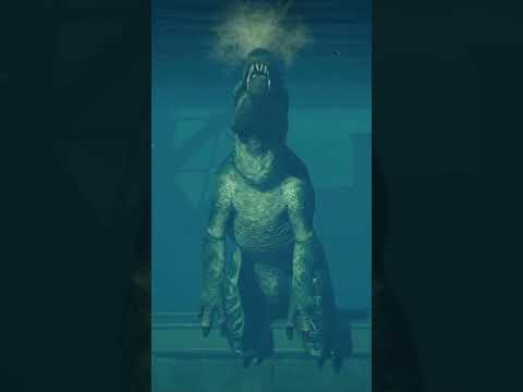 Spinosaurus (aquatic) release animation - JWE2 (mod)