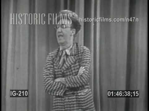 The Three Stooges Perform LIVE and Sing Trio 1949 "When You Wore A Tulip"