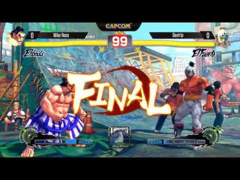 USF4 EVO 2014 Mike Ross (HONDA) vs Daytrip (EL FUERTE)