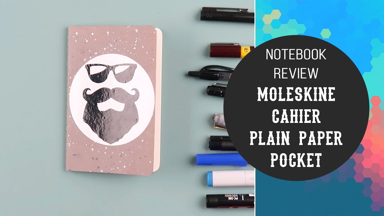 Moleskine Cahier Notebook - Pocket Blank Paper Review + + + INKIE BEARD
