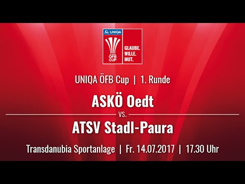 14.07.2017 / 17:30 Uhr ASKÖ Oedt (OED) vs. ATSV Stadl-Paura (STA) | Livestream
