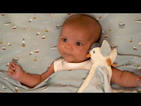 einfachschoen.com präsentiert das neue Kuscheltuch von Little Dutch Sailors Bay Blue Kollektion