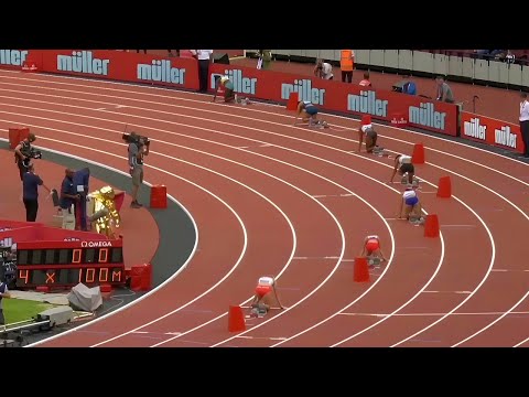 The Insane Women's 4x100m We've Ever Seen Jamaica Defeats Great Britain