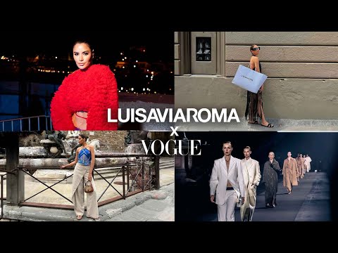 Florence Vlog🤍 Luisa Via Roma x British Vogue RUNWAY ICONS