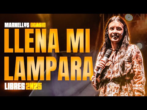 TIENES QUE VER COMO MARNELLYS OCASIO CANTÓ LLENA MI LAMPRA EN VIVO - LIBRES 2K25 ATENTO A FÉ