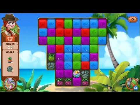 Lost Island Blast Adventure Level 347 - No Boosters