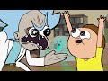Ric And Morter Rick And Morty Parody
