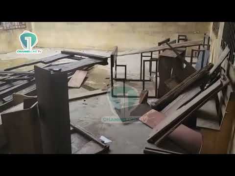 School Crisis: Ngleshie Amanfro Pupils Forced Into Overcrowded Classrooms After Storm Damage