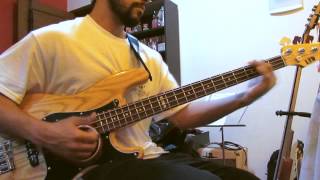 Video thumbnail for LTD Vintage-214 bass Natural Ash w/ rosewood fingerboard by Artur Meireles