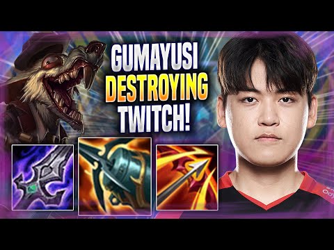 GUMAYUSI DESTROYING WITH TWITCH! - T1 Gumayusi Plays Twitch ADC vs Zeri! | Season 2022