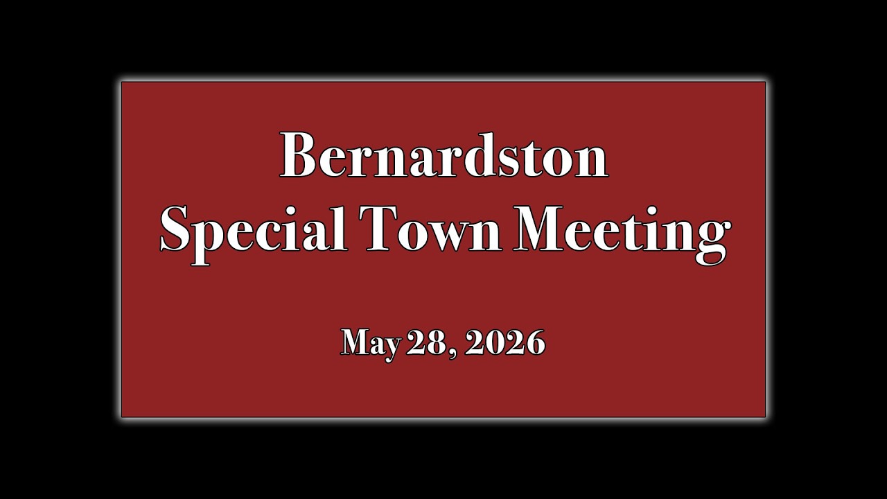 From the Town Meeting