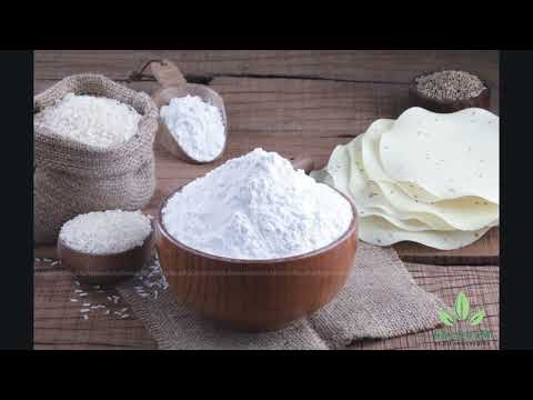 Organic rice flour, powder, packaging size: 50 kg