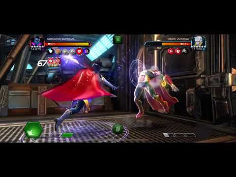 MCOC Book 2 (Act 7) Chapter 1.3 Vision Aarkus Boss Solo with Sorcerer Supreme