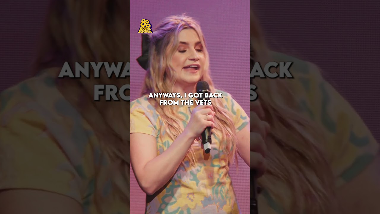 Harriet Kemsley wanted to reincarnate her cat #shorts #comedy #standup