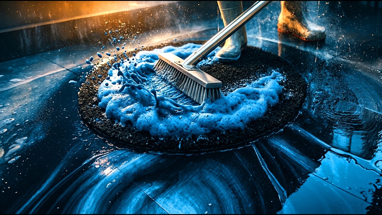 Carpet Cleaning Oddly Satisfying Perfection ASMR – Extreme Deep Clean Glow‑Up #cleaning #asmrrugteam