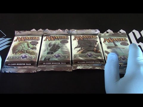 4 Mirrodin Boosters Opened! MTG Magic the Gathering! Openboosters!