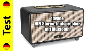 1byone HIFI Stereo-Lautsprecher mit Bluetooth Test (deutsch)