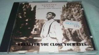 Tommy Page Whenever You Close Your Eyes