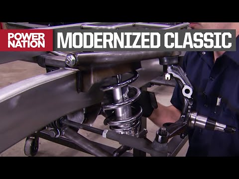 Modernizing The 1955 F100 Chassis & Suspension - Truck Tech S1, E23