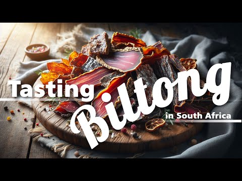 Tasting Biltong In South Africa - TRAVELcandies On Tour