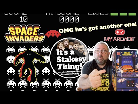 Space invaders, My Arcade Micro Player, Unbox & Play, 1978 Retro Game #itsastakesything
