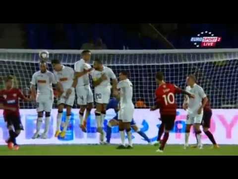 Vitor Saba Fantastic Free Kick Goal - ES Setif vs Sydney Wanderers 2-2 Club World Cup 2014