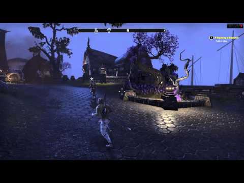 The Elder Scrolls Online walkthrough part 2 [Khajiit Dragonknight]