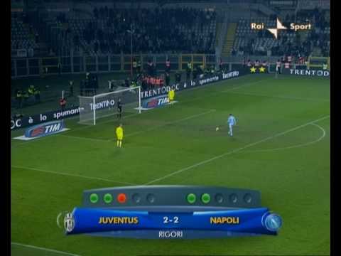 Rigori Juventus-Napoli Coppa Italia 2008/09