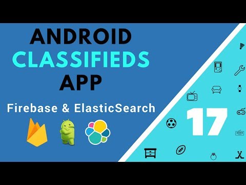ElasticSearch Firebase Cloud Function Android Classifieds App