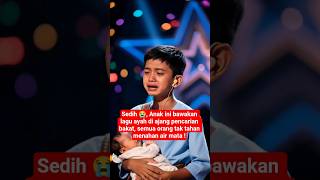 Download lagu Viral ! Tak sadar air mata ini menetes, anak ini bawakan lagu ayah sangat sedih #viral #talent mp3