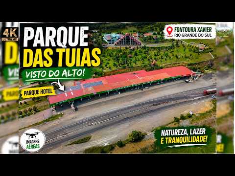 Conheça o Parque das Tuias Visto do Alto 🚁